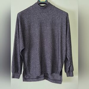 Grey Banana Republic ribbed oversized style sweater XS
